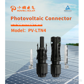 Waterproof PV cable connector Male/Female solar connector